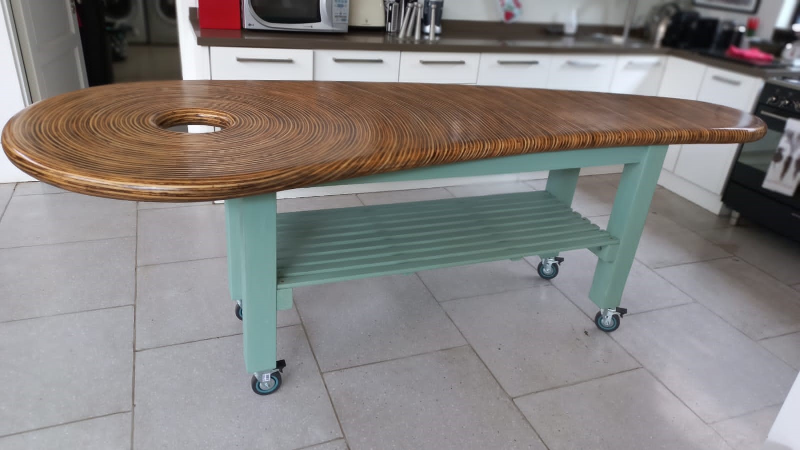 Custom table trolley